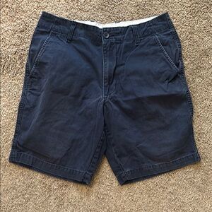 Old Navy Blue Flat Front Shorts